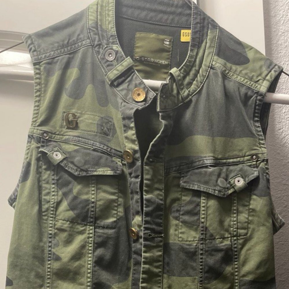 military vest g-star raw